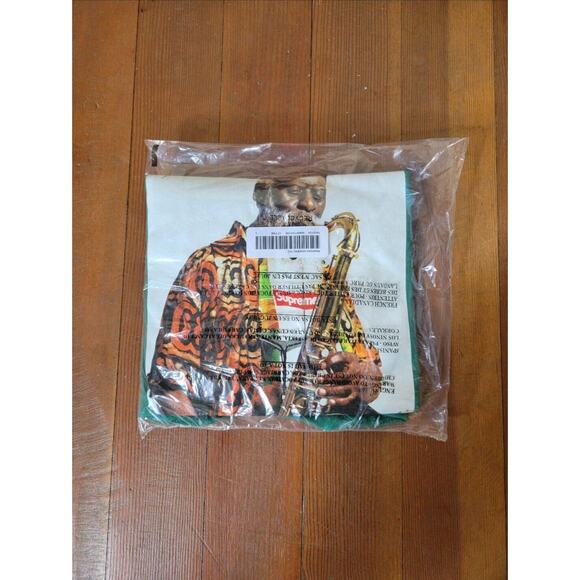 Vtg Y2k Supreme Pharoah Sanders Tee Green Extra Large FW2020 Week 1 Jazz Artist - Picture 1 of 3